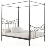 Cama de forja dosel Conos