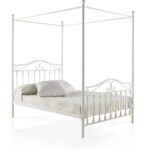 Cama de forja dosel Africa