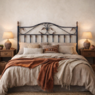 Cabecero de forja artesanal