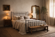 Cama de forja Concha - Imagen 2