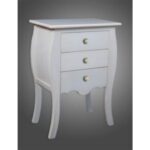 Mesita de noche madera Niza