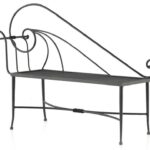 Banqueta de forja Danubio II