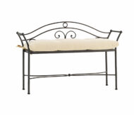 Banqueta de forja Dalia-R