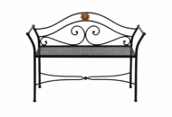 Banqueta de forja Dalia-R - Imagen 3