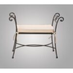 Banqueta de forja Capry