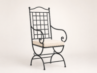 Sillón de forja Victoria