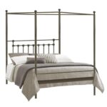 Cama de forja dosel Concha-U