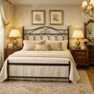 Cama de forja Africa-Rosa I - Imagen 2