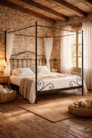 Cama de forja dosel Africa-F - Imagen 2