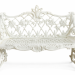 Banco jardin fundicion