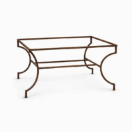 mesa de forja para mesa de comedor con diseño clásico