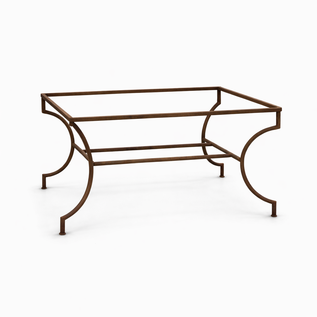 mesa de forja para mesa de comedor con diseño clásico